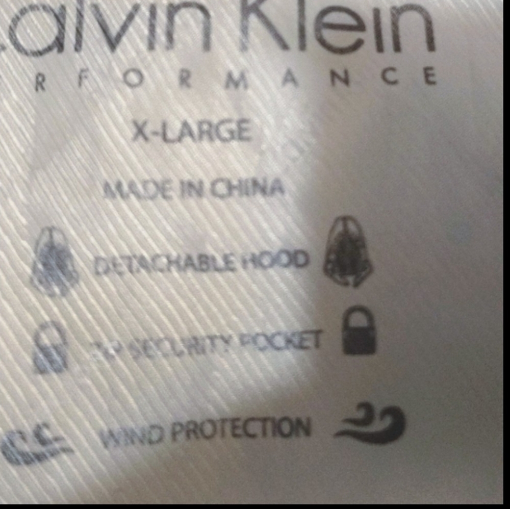 Calvin Klein TAG Puffer Vest, Women Ivory, Hood,Gold ZipUP+Pckts,Collar, XL - Picture 14 of 16